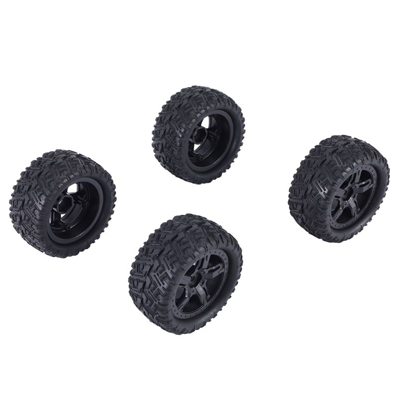 Rc Remo Hobby - Pneus en caoutchouc A63T-4Pcs, roues P6973