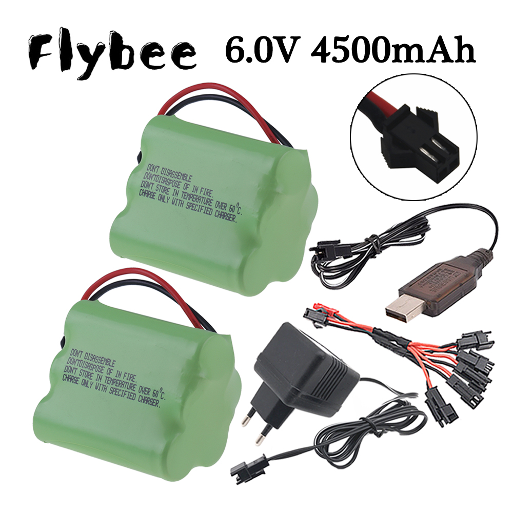 Rc Hobby Truck - Batterie Ni-MH 6v 4500mAh, prise SM