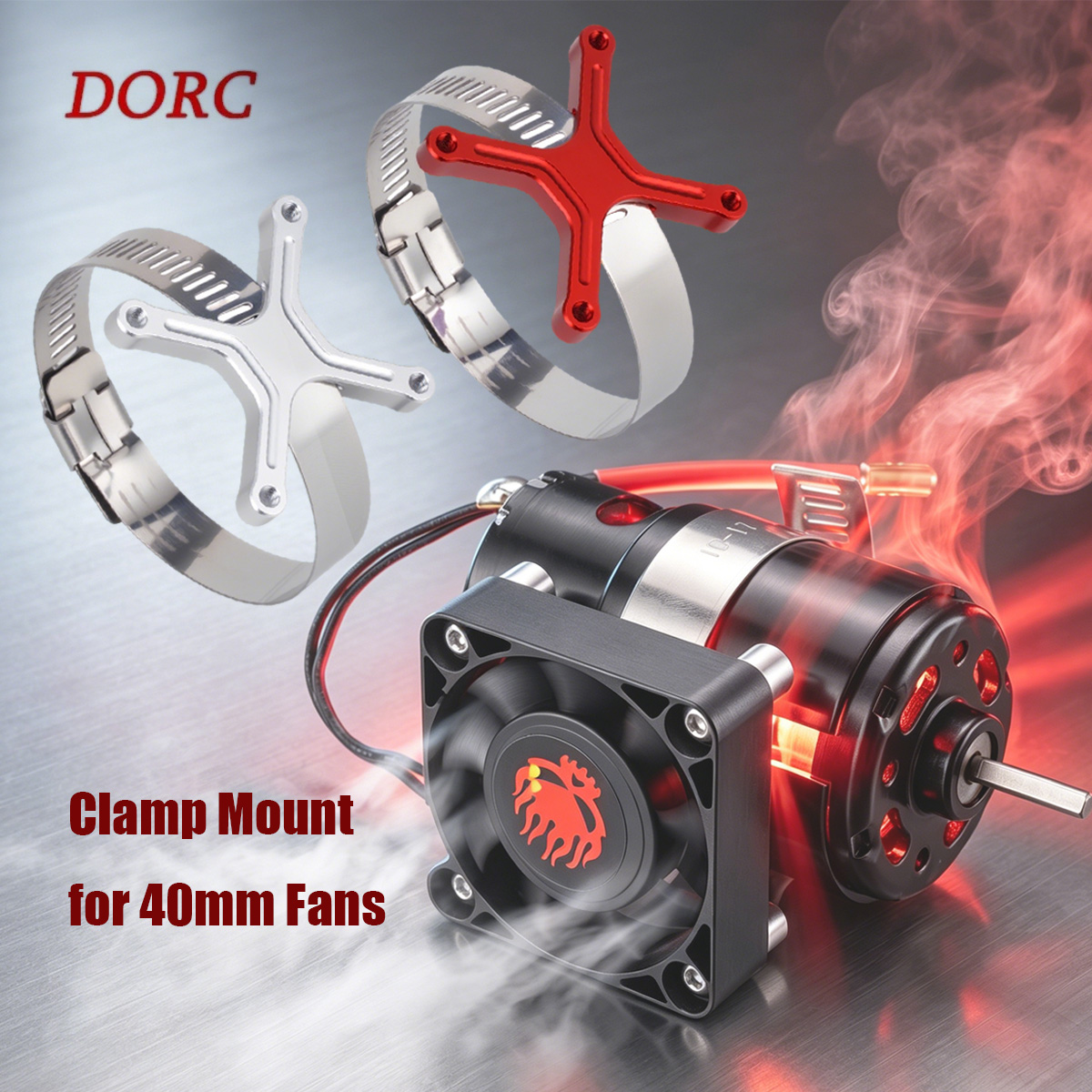 Rc Hobby Racing - Support de ventilateur universel réglable, large