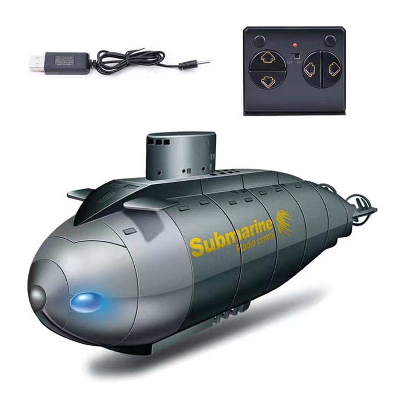Rc Submarine Water - Bateau Rc pour enfants, télécommande, sous-marin