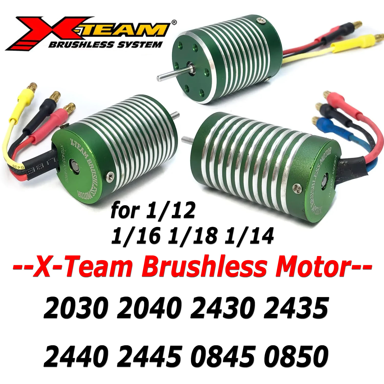 Rc Remo Hobby - Moteur sans balais X-Team 2030 2040