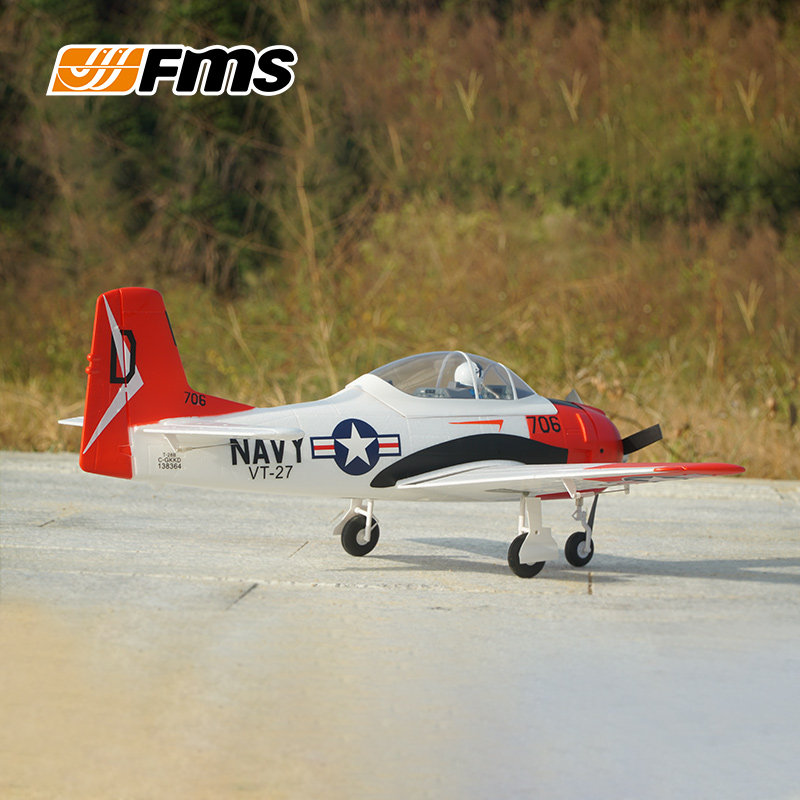 Rc Planes Horizon Hobby - Nouveau FMS T28 Trojan 800 mm