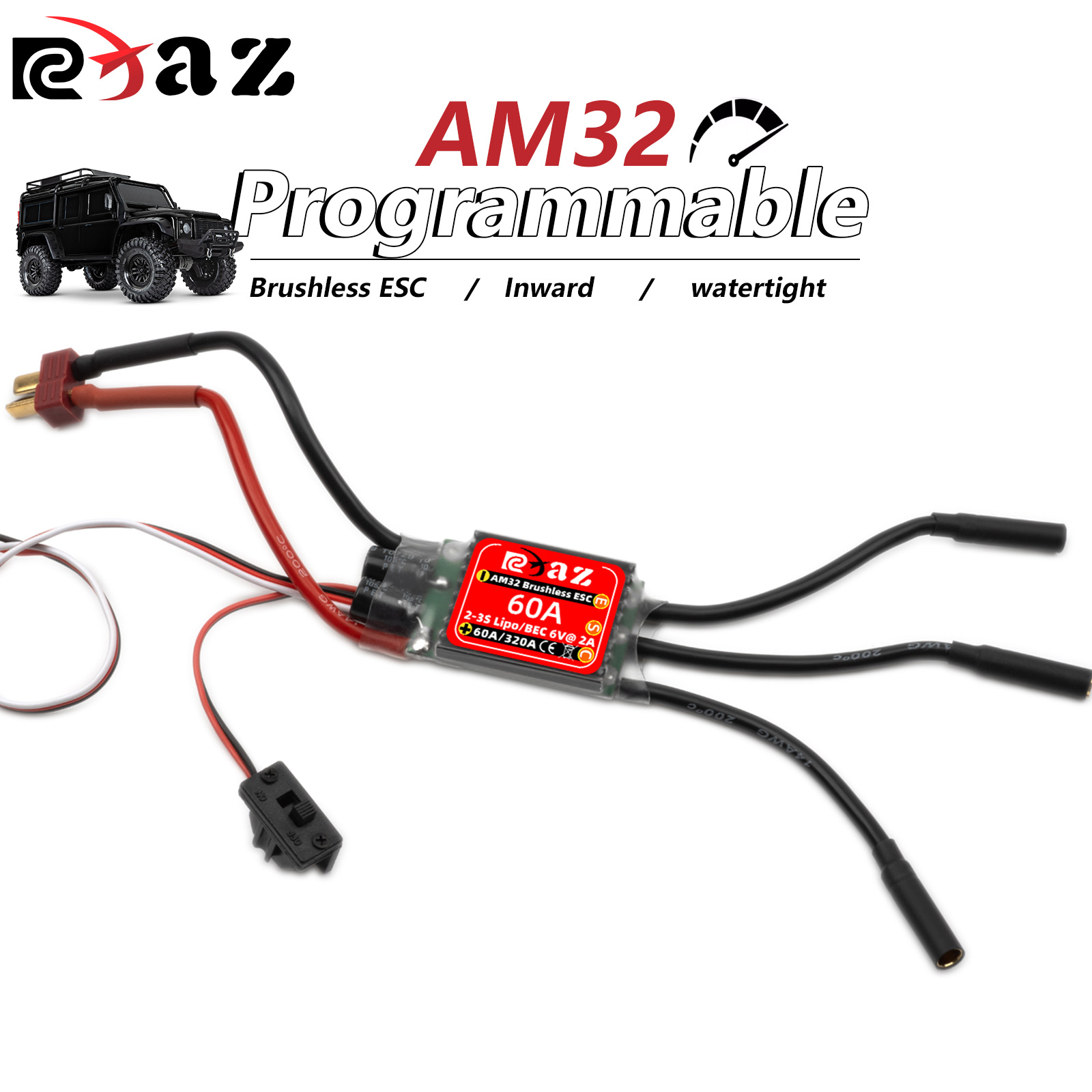 Rc Submarine Water - RCXAZ AM32 60A ESC sans balais