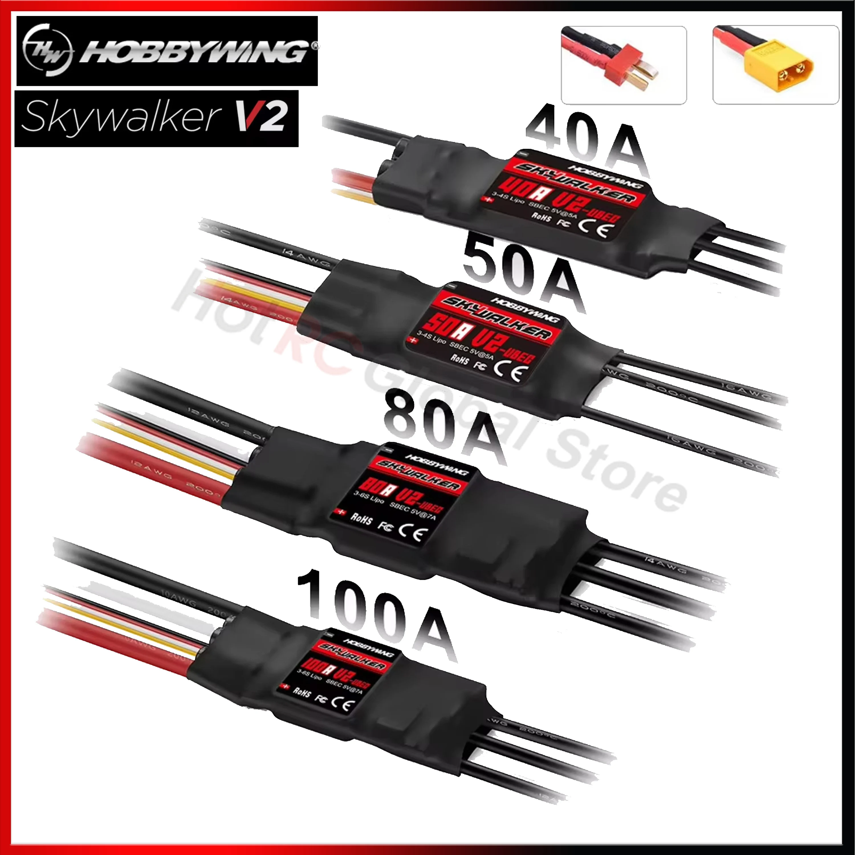 Rc Hobby Wing - BBYWING Skywalker-Contrôleur de vitesse ESC sans