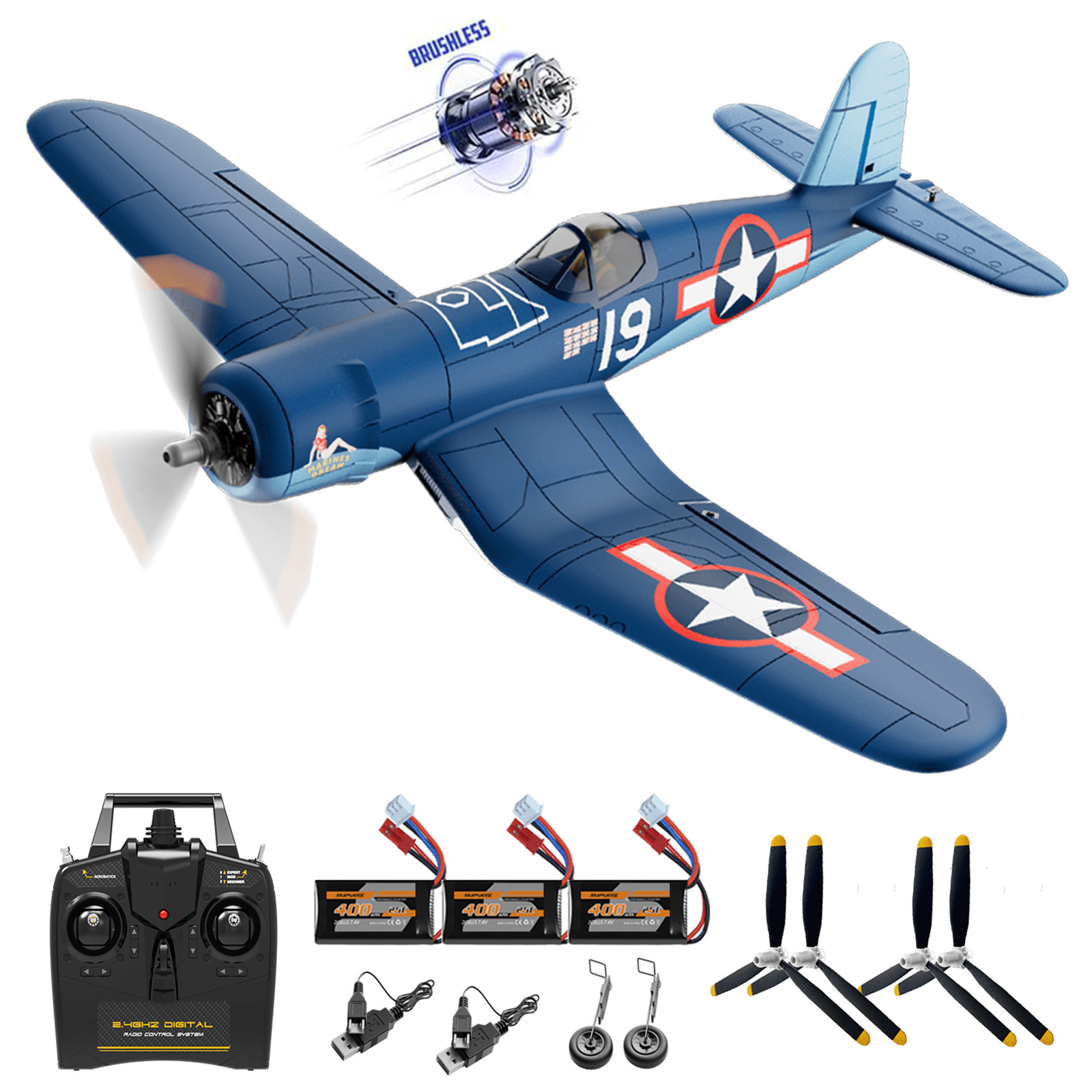 Rc Planes Horizon Hobby - Avions RC Volantexrc sans balais 500