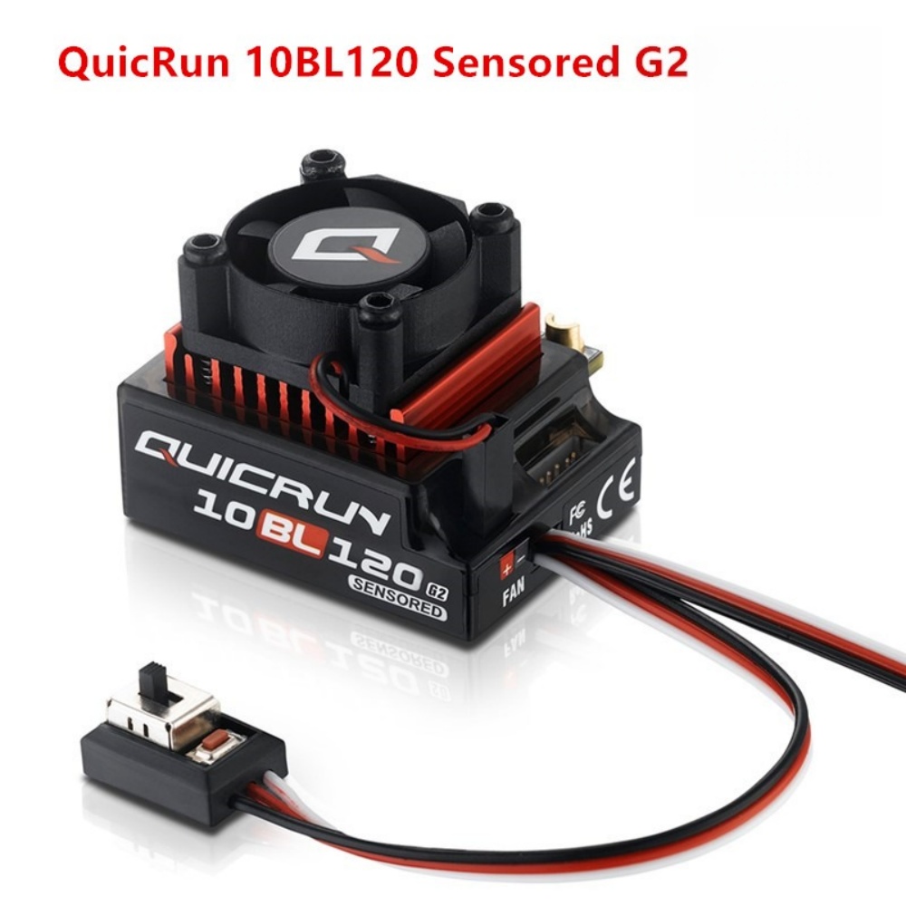Rc Hobby Wing - FATJAY Hobbywing QUICRUN-10BL-120-G2 120A ESC contrôleur