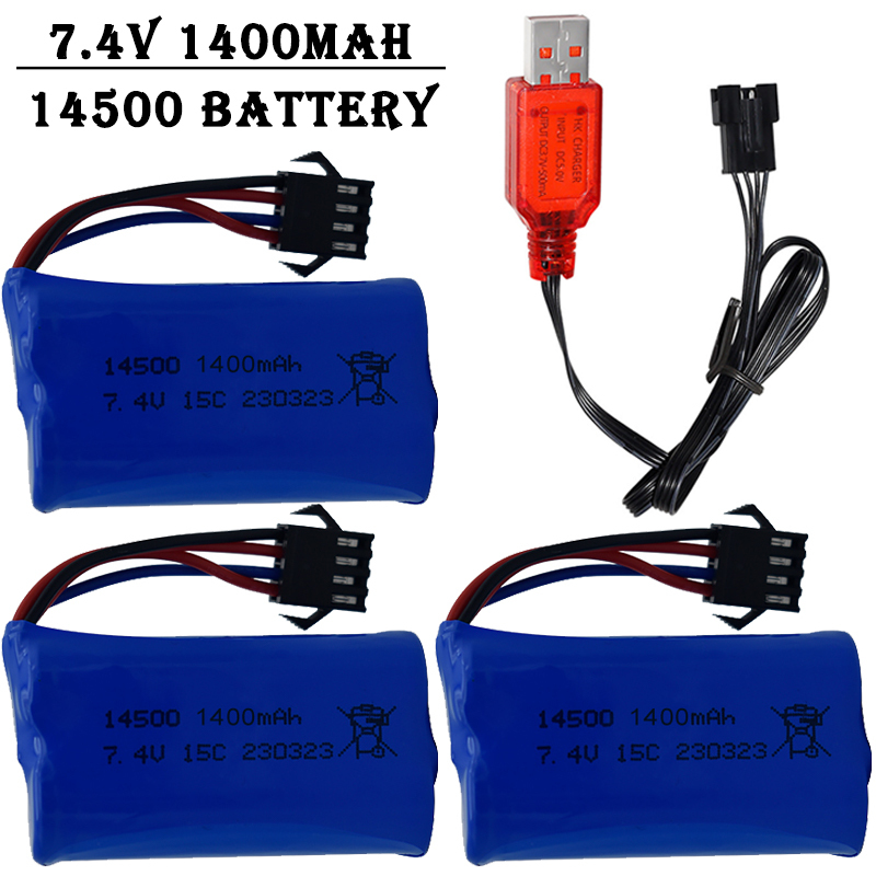 Batterie lithium-ion 7.4V 1400 - Rc Hobby Truck avis et prix