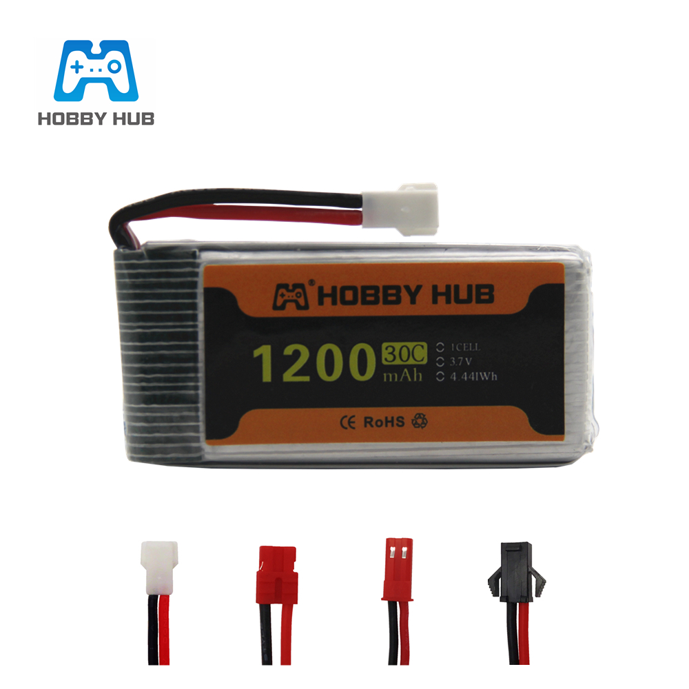 Batterie Lipo 3.7V 1200mAh 30C - Hobby Rc Quadcopters & Multirotors avis et prix