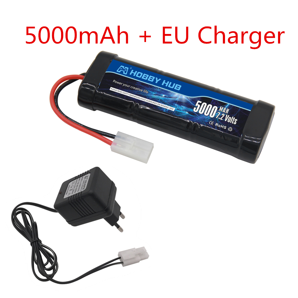 Batterie Ni-MH 7.2V 5000mAh av - Rc Hobby Vehicles avis et prix