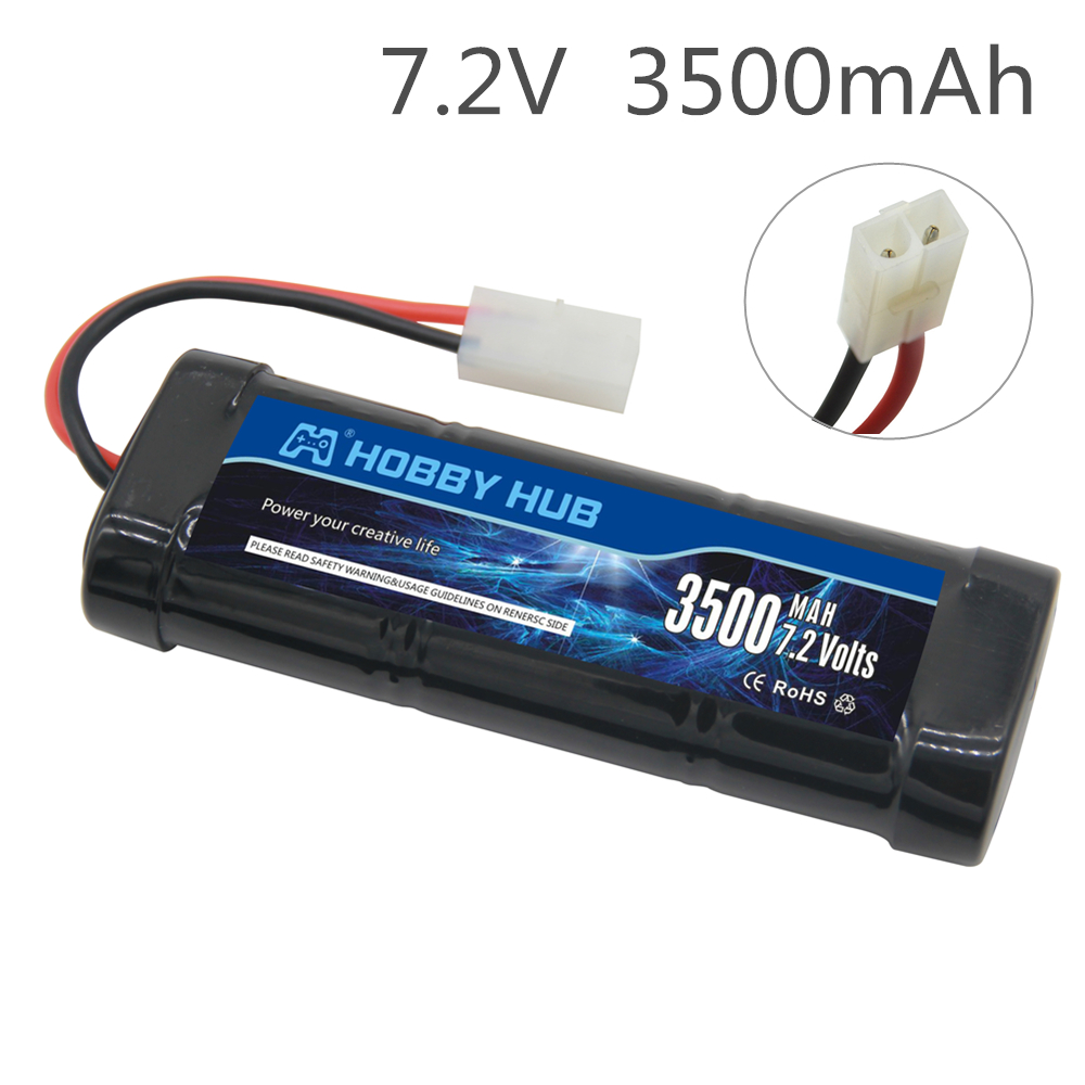 Batterie Ni-MH 7.2V 5000mAh av - Rc Hobby Vehicles avis et prix