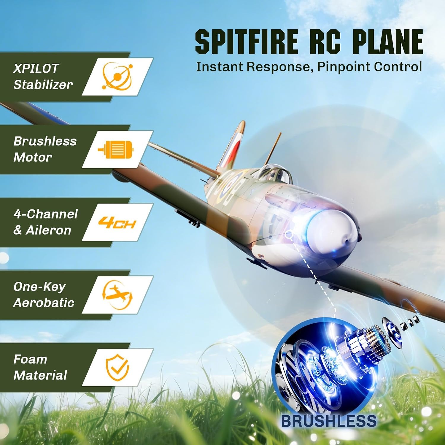 Avion RC sans balais VOLANTEXR - Rc Planes Horizon Hobby avis et prix