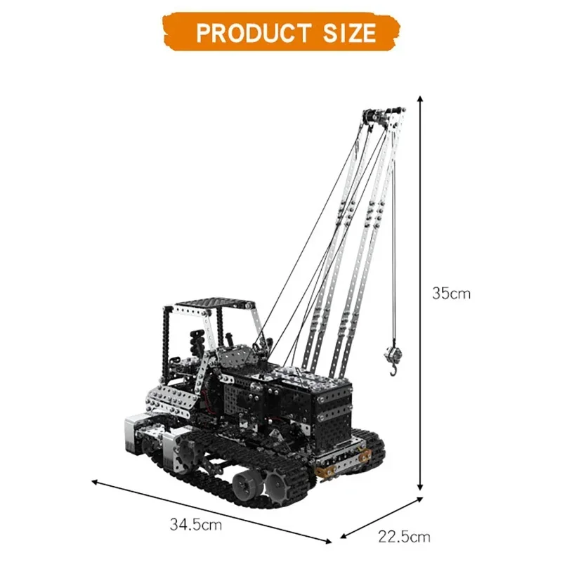 Grue RC en métal à monter soi- - Rc Hobby Truck avis et prix