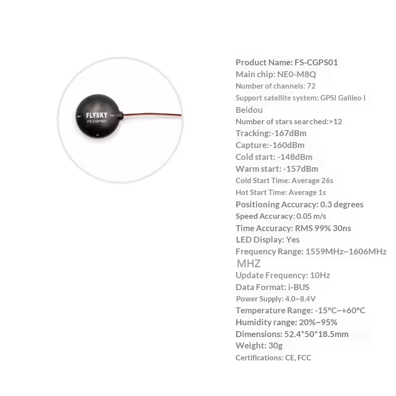 Flysky FS-G11P GPS FS-CGPS01 7 - Rc Hobby Racing avis et prix