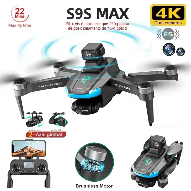 Nouveau S9S MAX MINI Drone 4K  - Rc Hobby Drone avis et prix
