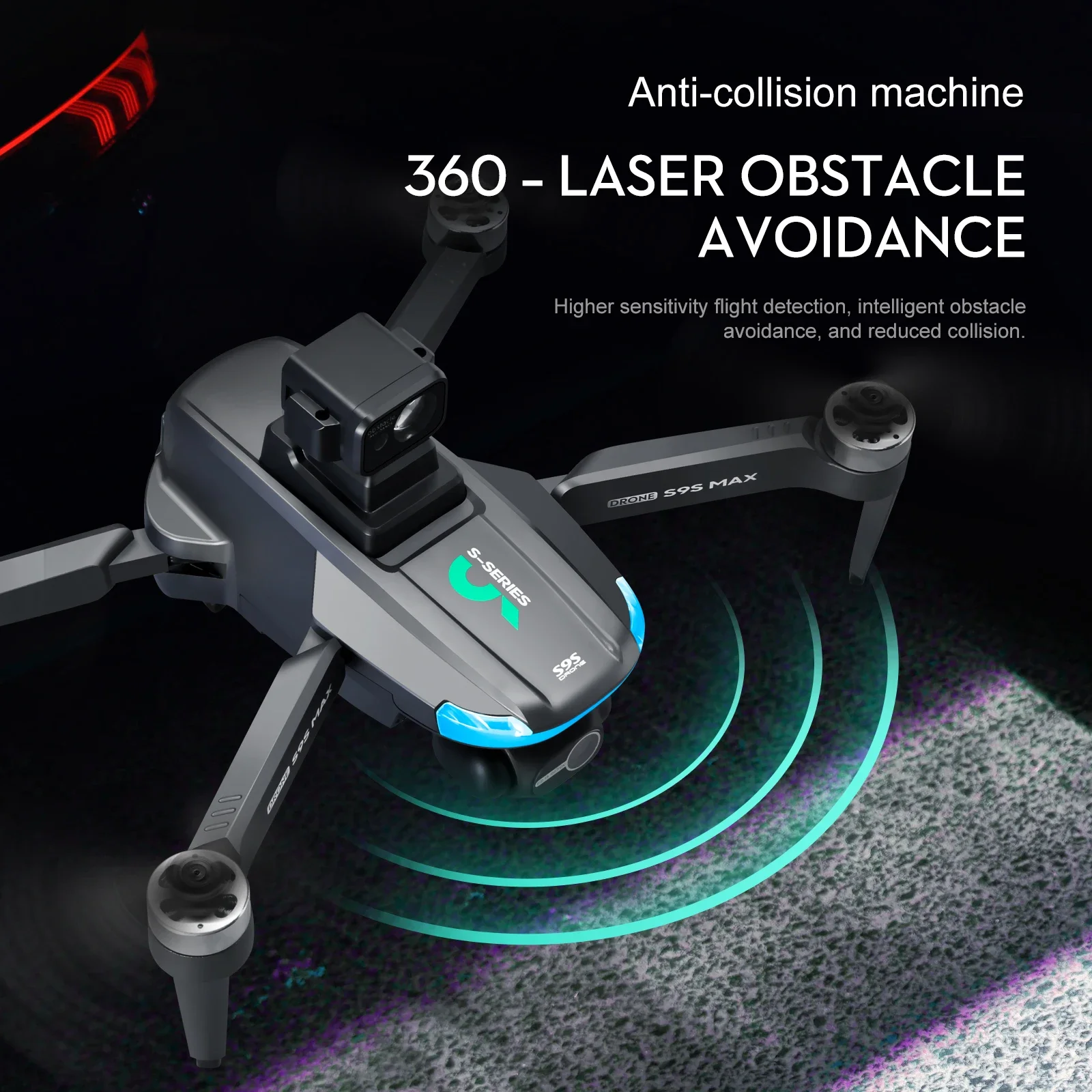 Nouveau S9S MAX MINI Drone 4K  - Rc Hobby Drone avis et prix