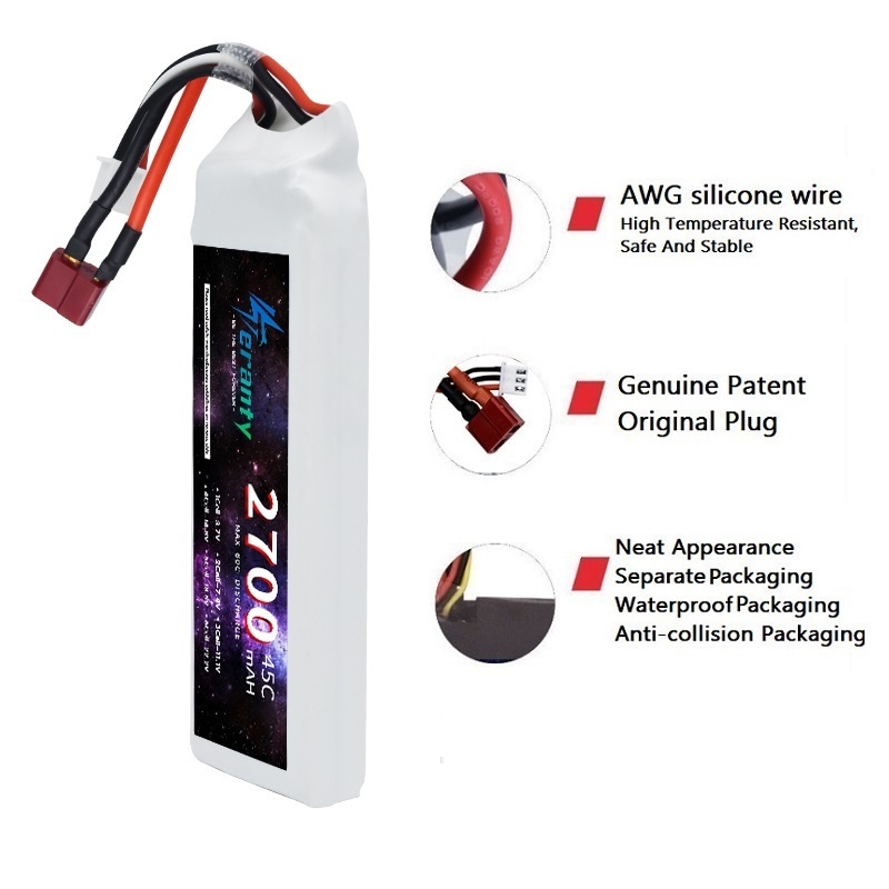 1/3 pièces 2S 7.4V Lipo batter - Rc Hobby Drone avis et prix