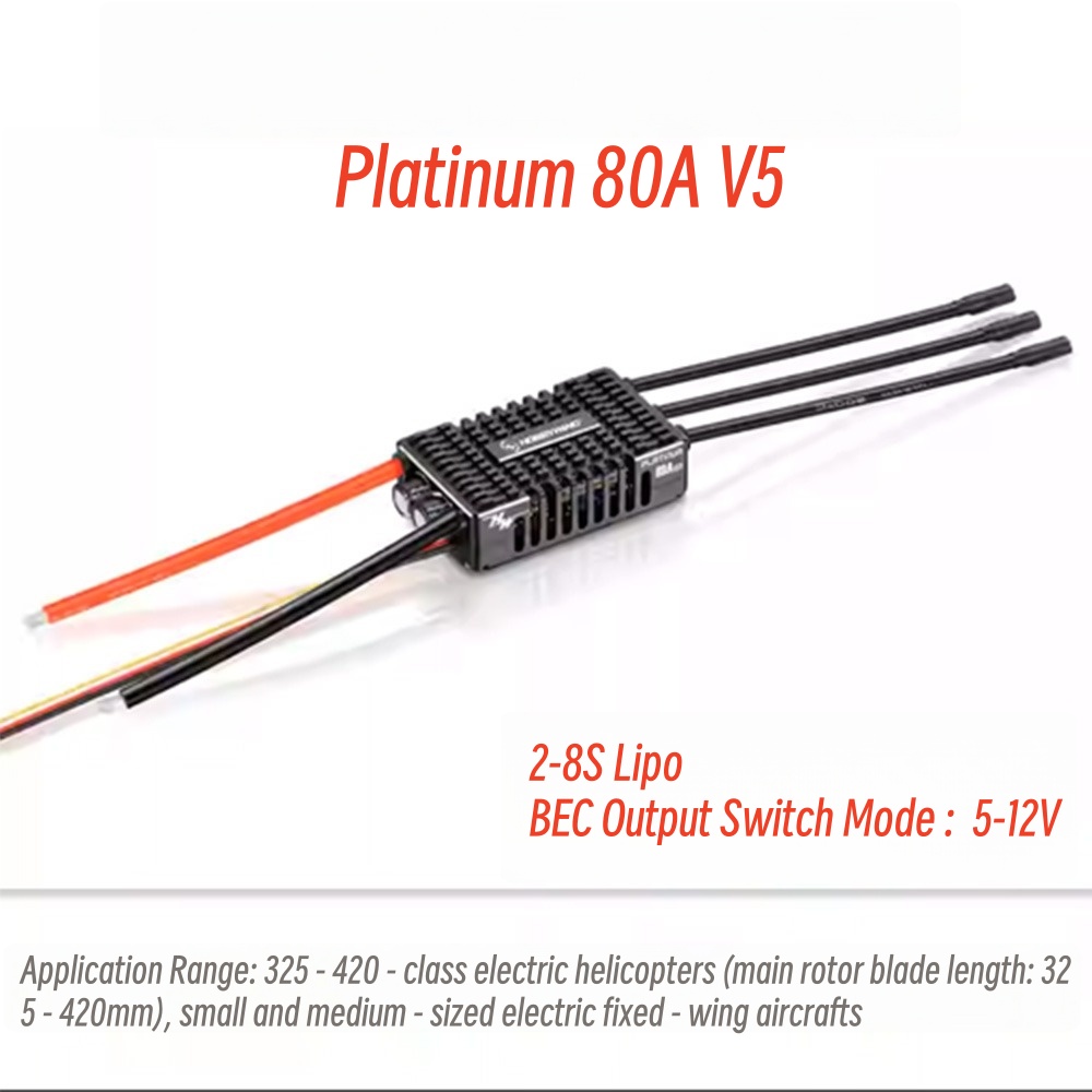 FATJAY Hobbywing Platinum 80A  - Rc Hobby Racing avis et prix