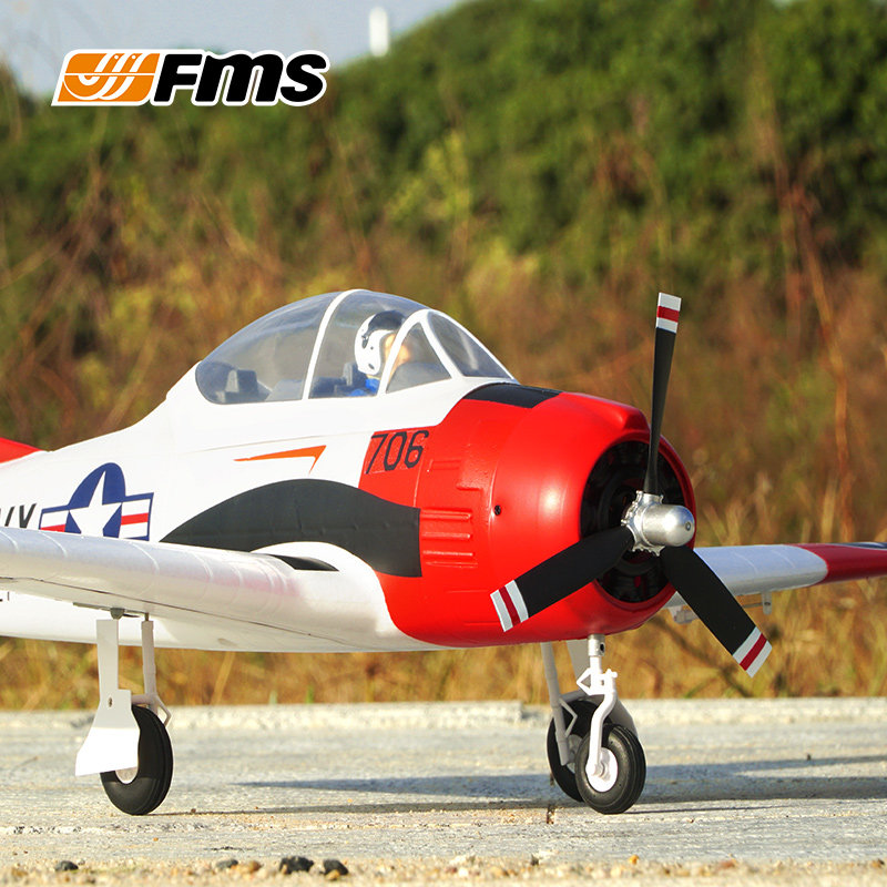 Nouveau FMS T28 Trojan 800 mm  - Rc Planes Horizon Hobby avis et prix