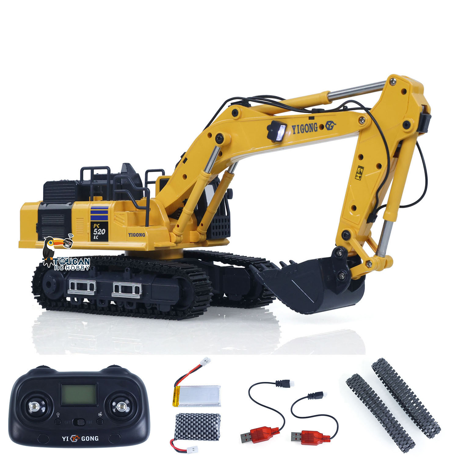 Mini pelle RC 1/50 PC520, exca - Rc Hobby Light avis et prix