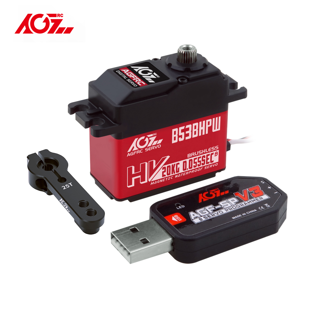 Servomoteur AGFRC B53BHPW HV S - Rc Hobby Truck avis et prix