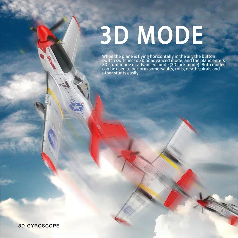 WLtoys XK A280 RC avion P51 ch - Rc Planes Horizon Hobby avis et prix