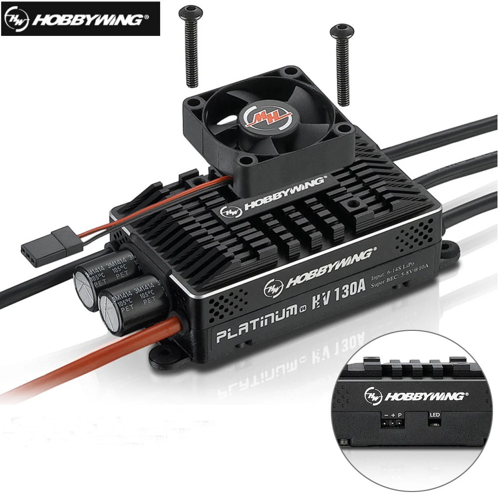 Hobbywing Platinum HV 130A SBE - Rc Hobby Wing avis et prix
