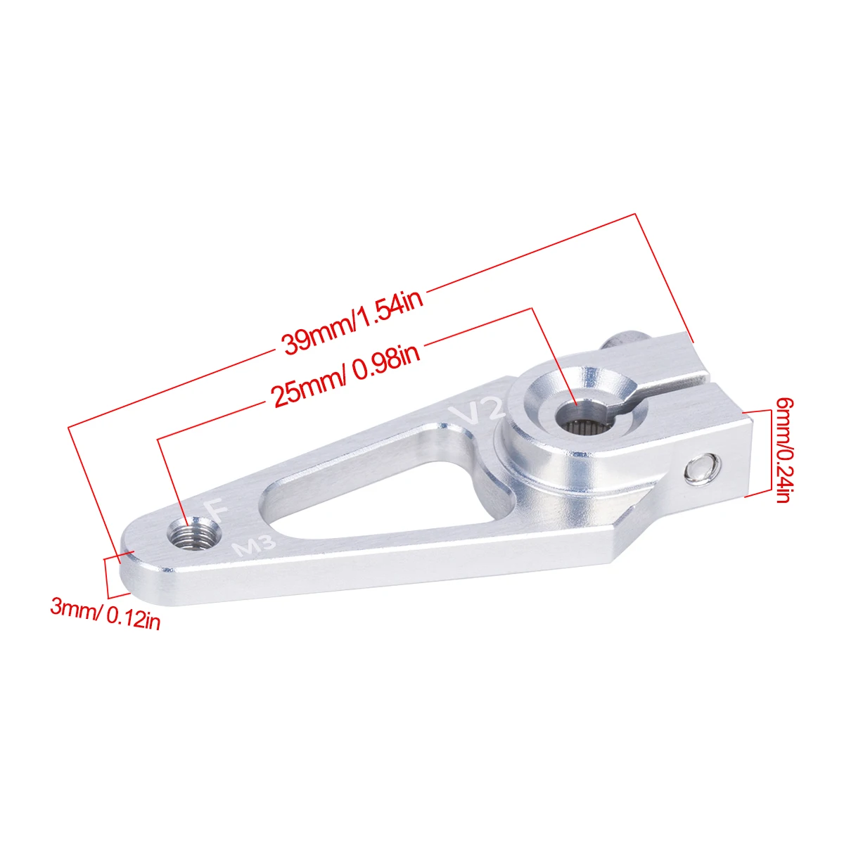 Bras de klaxon Servo 39mm M3 7 - Rc Hobby Racing avis et prix