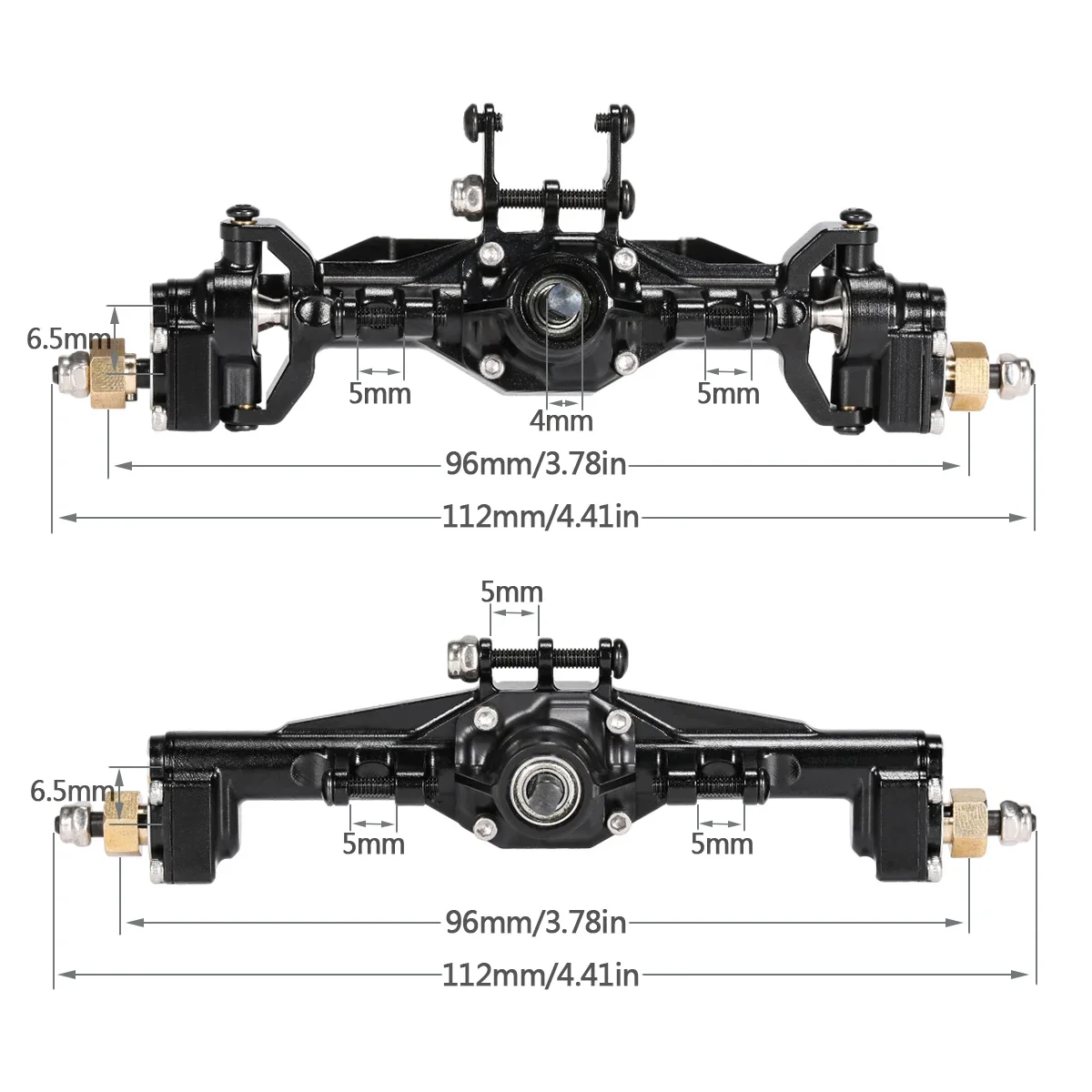 Essieu de portail avant et arr - Rc Hobby Racing avis et prix