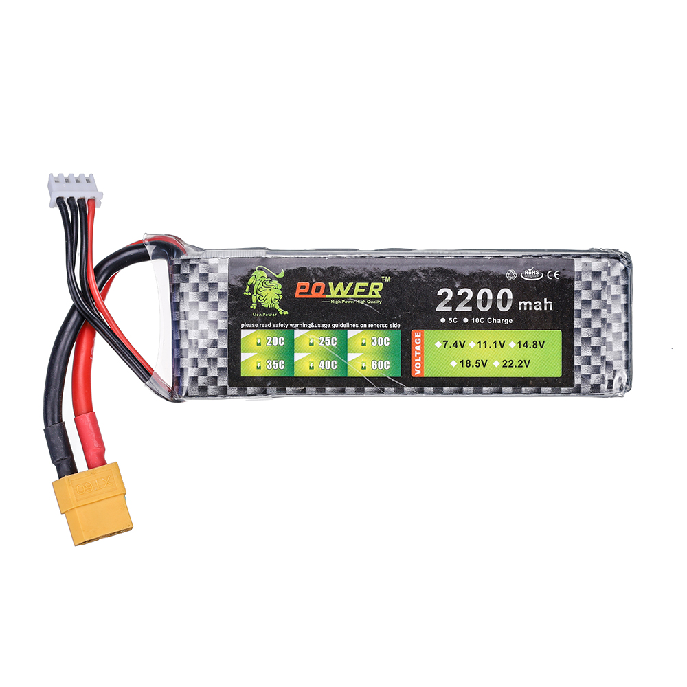 Batterie Lipo 3S 11.1V 2200mAh - Hobby Rc Quadcopters & Multirotors avis et prix