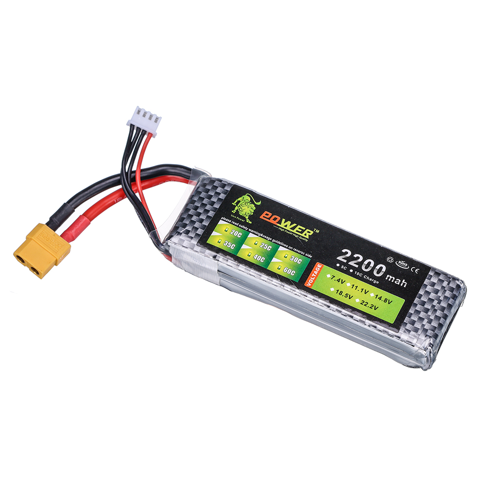 Batterie Lipo 3S 11.1V 2200mAh - Hobby Rc Quadcopters & Multirotors avis et prix