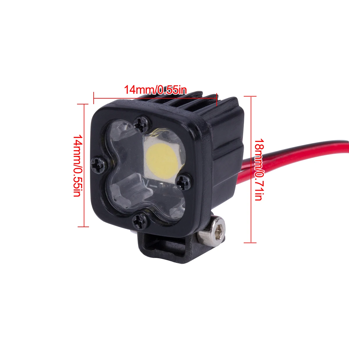 Projecteur de phare LED carré  - Rc Hobby Racing avis et prix
