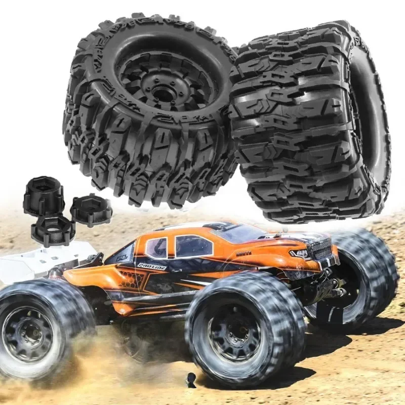 4 Pneus et Roues 1/8 de 170 mm - Rc Truck Monster avis et prix
